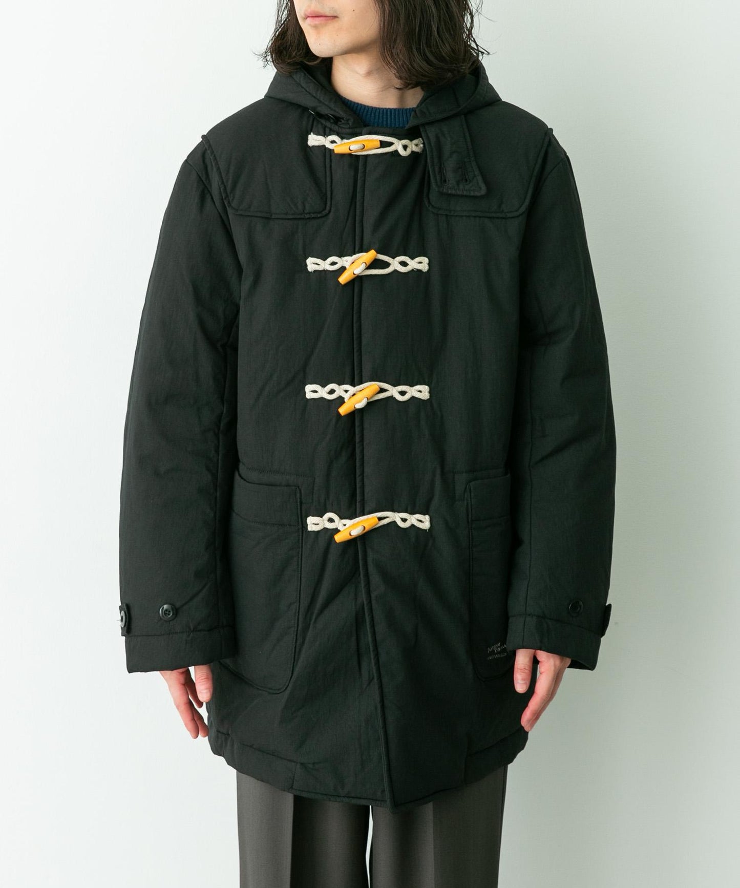 ARMY TWILL 棉尼龍粗呢大衣
