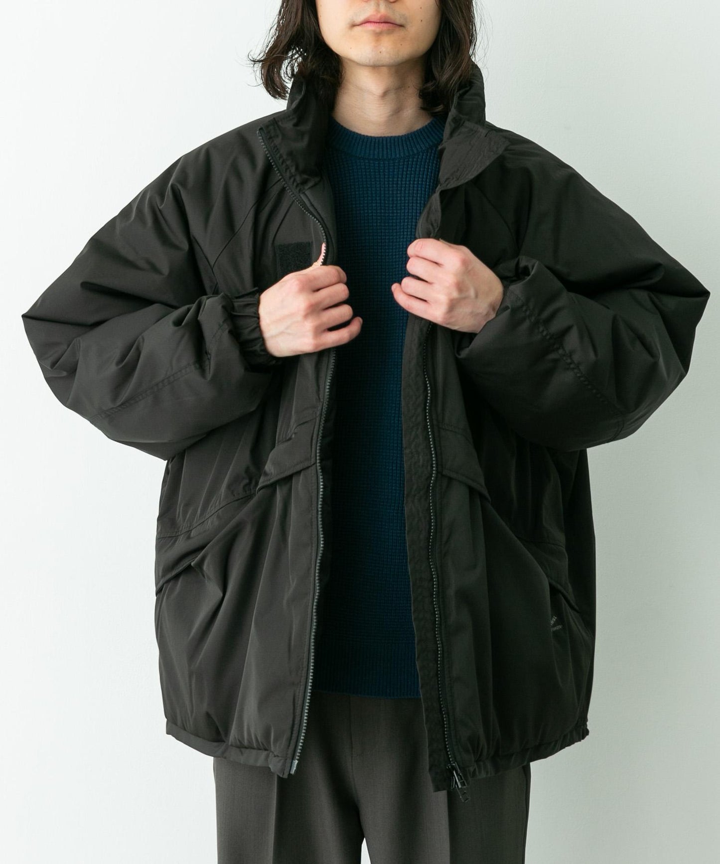 ARMY TWILL 聚酯纖維加棉夾克