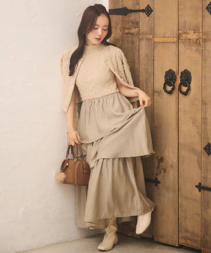 【Seemi.】寶石裝飾針織衫