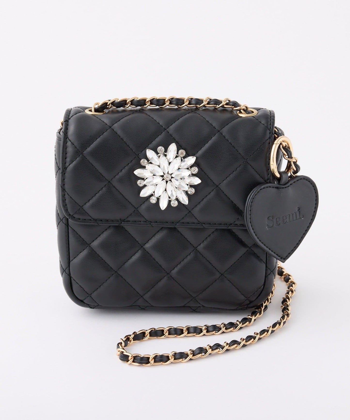 【Seemi.】菱格絎縫迷你包