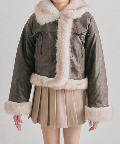 羊毛皮夾克
