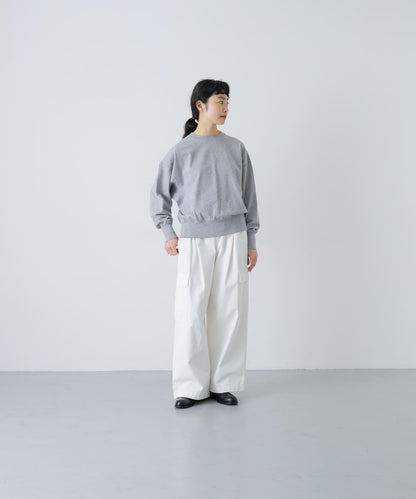 開口式圓領套頭衫