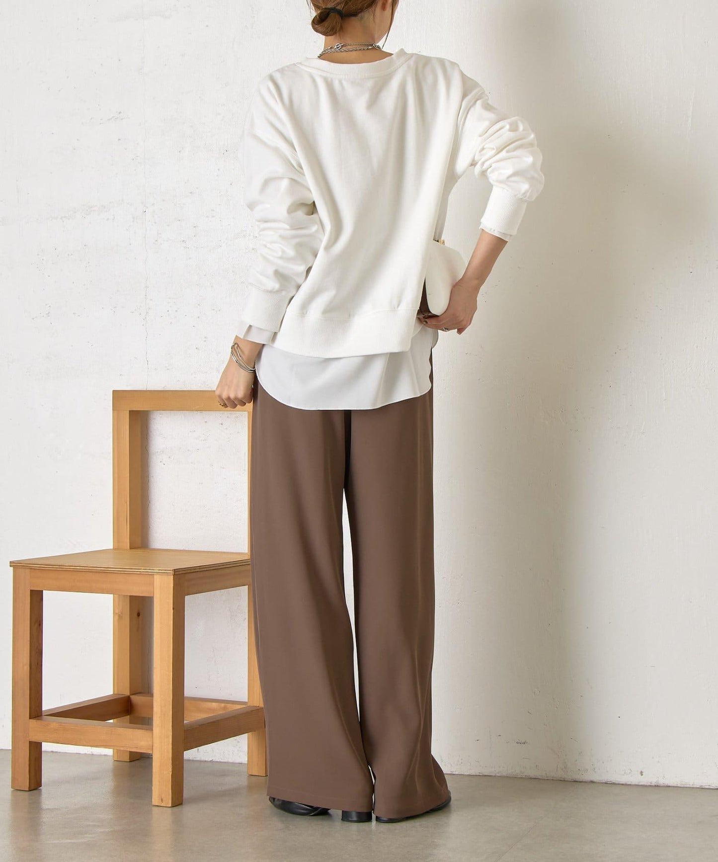 【期待已久的再次到貨！/有多種尺碼可選/有官網限定色】垂感休閒褲