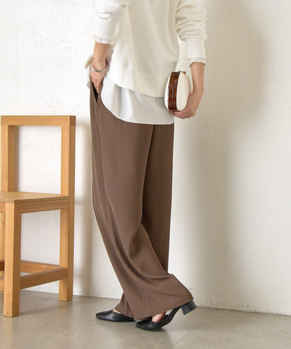 【期待已久的再次到貨！/有多種尺碼可選/有官網限定色】垂感休閒褲