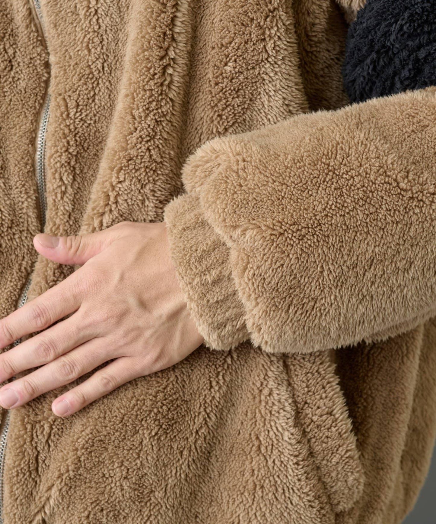 【復刻】長絨抓絨寬鬆連帽衛衣