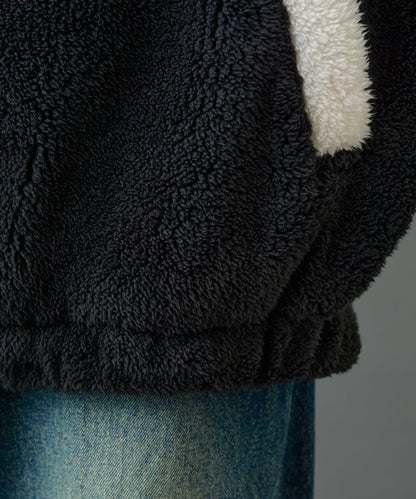 【復刻】長絨抓絨加大立領夾克