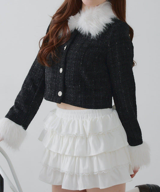 【Holiday collection】粗花呢夾克