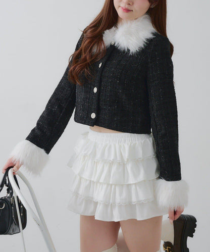 【Holiday collection】粗花呢夾克