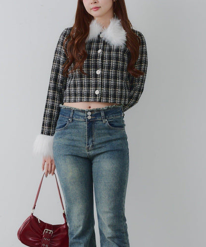 【Holiday collection】粗花呢夾克