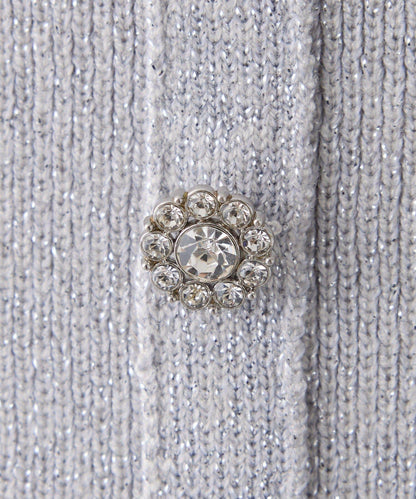 【Twinkle Collection】袖部毛絨短外套+亮片吊帶上衣套裝