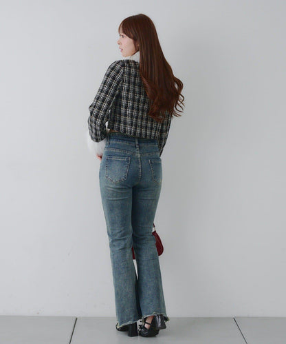 【Holiday collection】粗花呢夾克