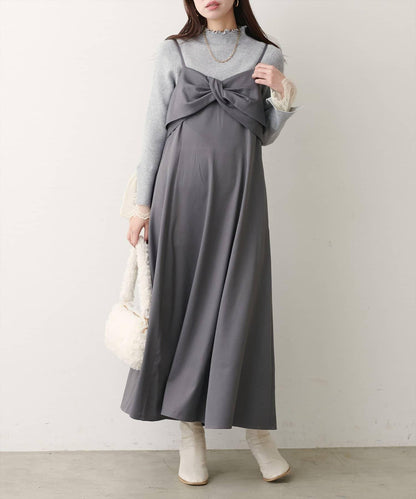 袖口蕾絲柔軟羅紋高領衫