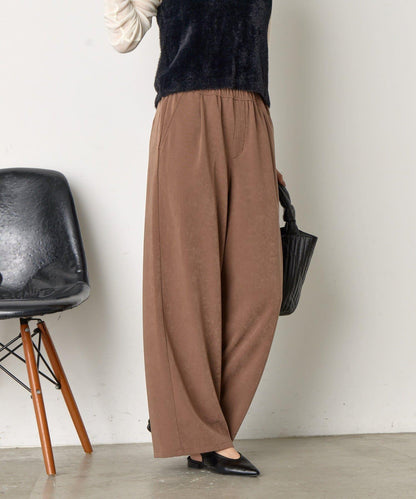 易打理寬鬆長褲