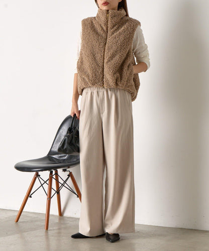 易打理寬鬆長褲