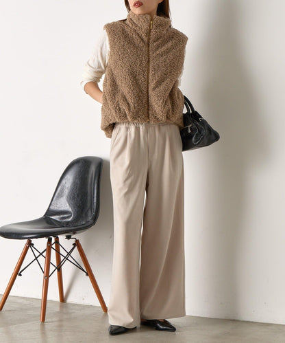 易打理寬鬆長褲