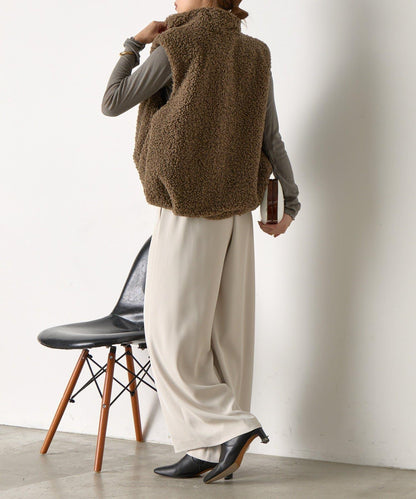 垂感寬鬆闊腿褲