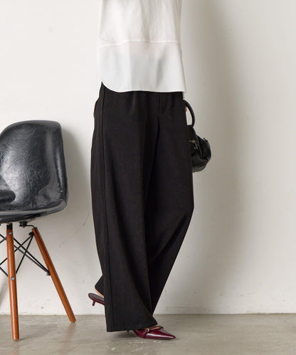 易打理寬鬆長褲