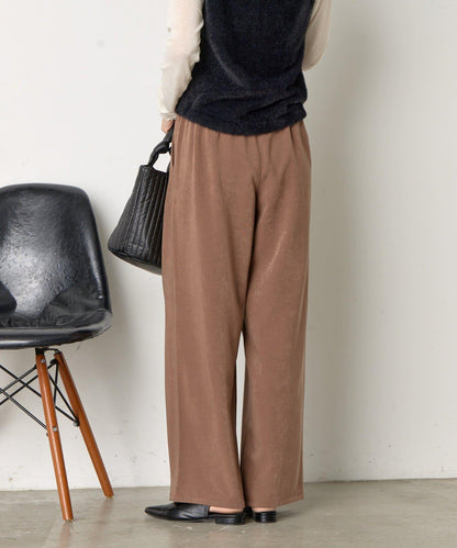 易打理寬鬆長褲