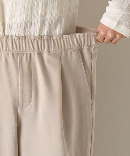 易打理寬鬆長褲