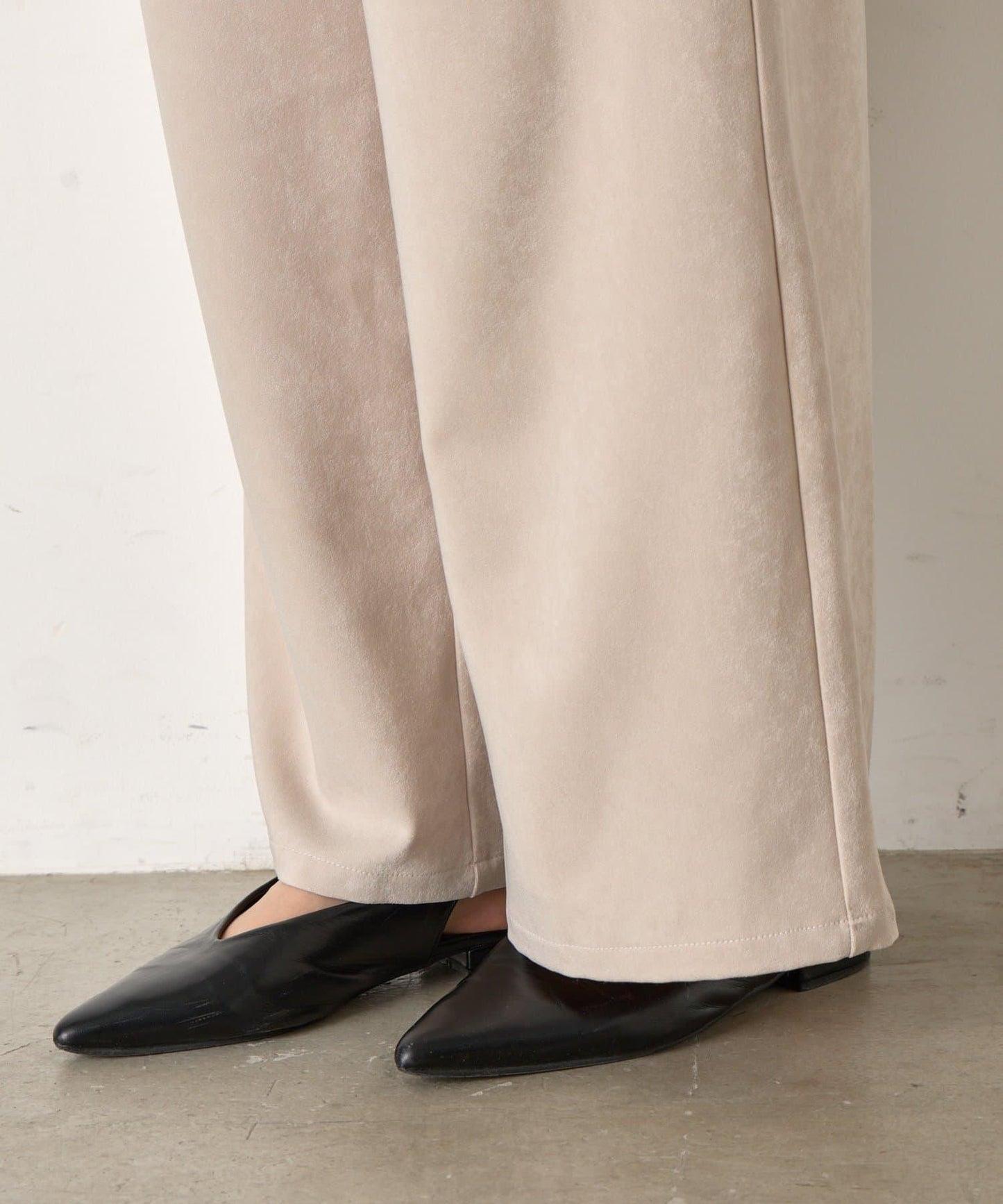 易打理寬鬆長褲