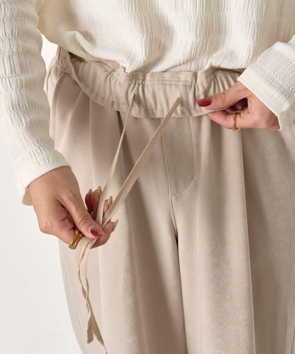 易打理寬鬆長褲