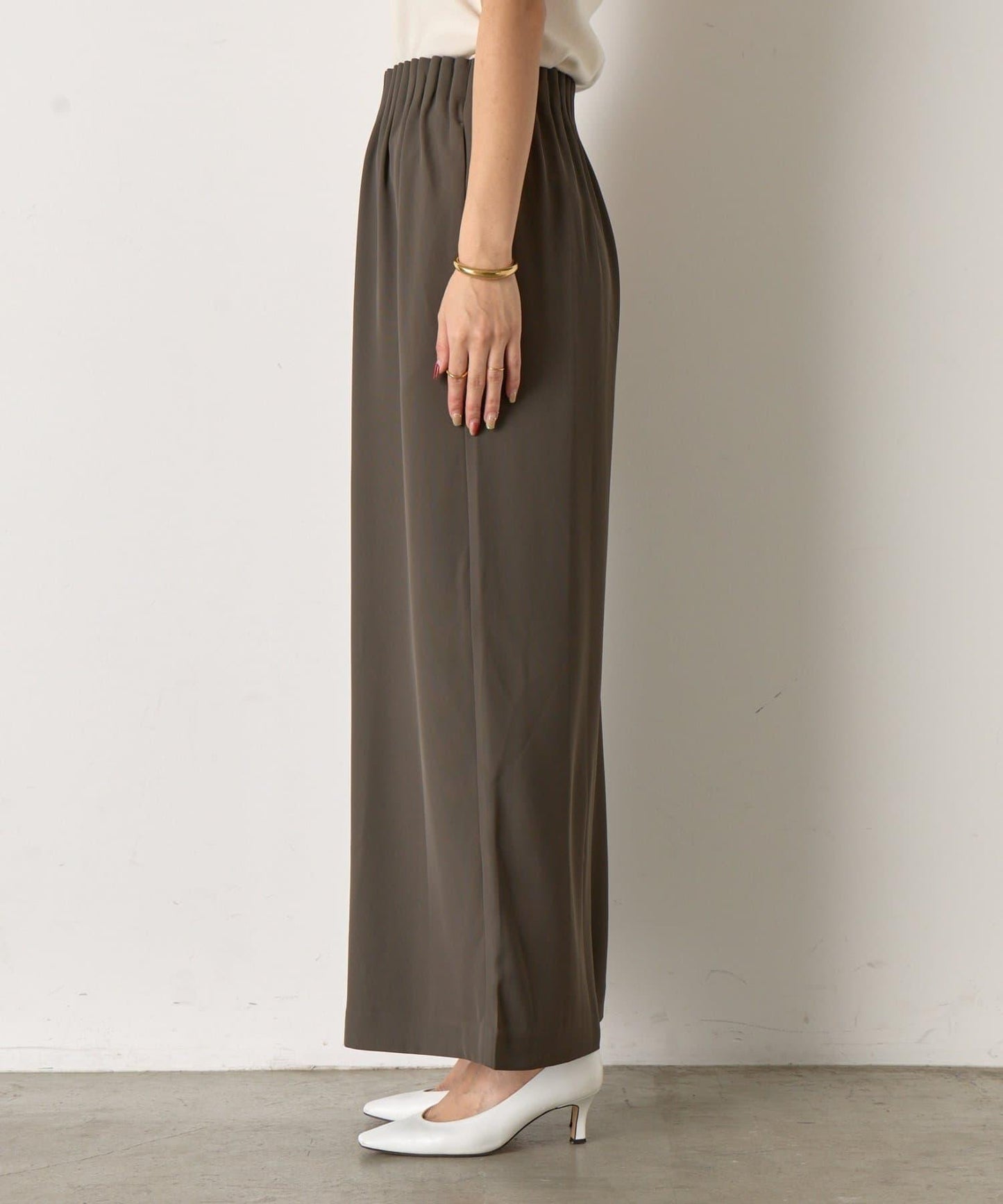 垂感寬鬆闊腿褲