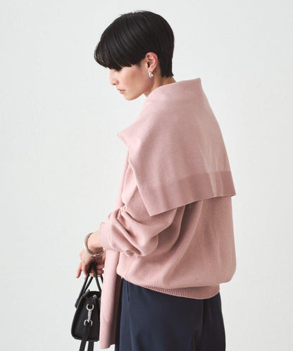 肩背針織衫