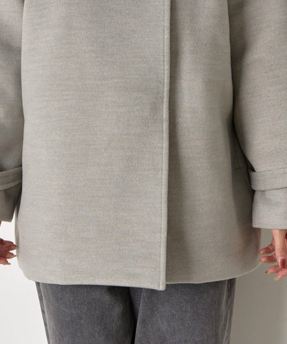 羊毛感立領夾克