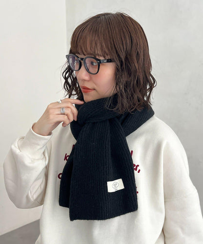 羅紋針織圍巾