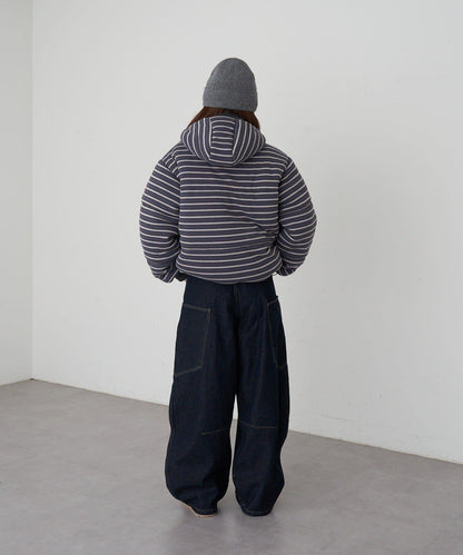 剪裁標誌羽絨服