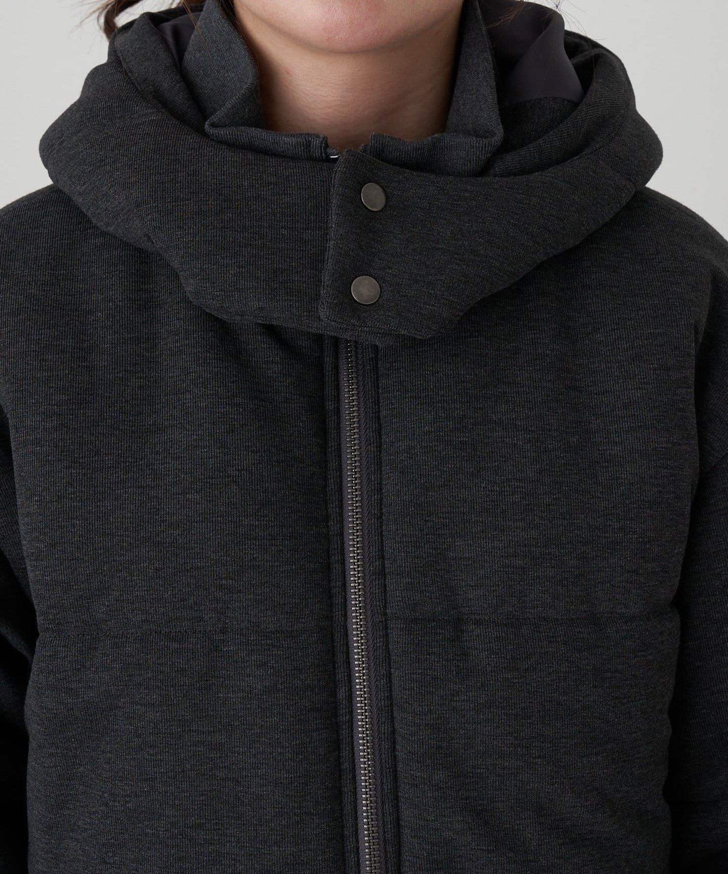 剪裁標誌羽絨服