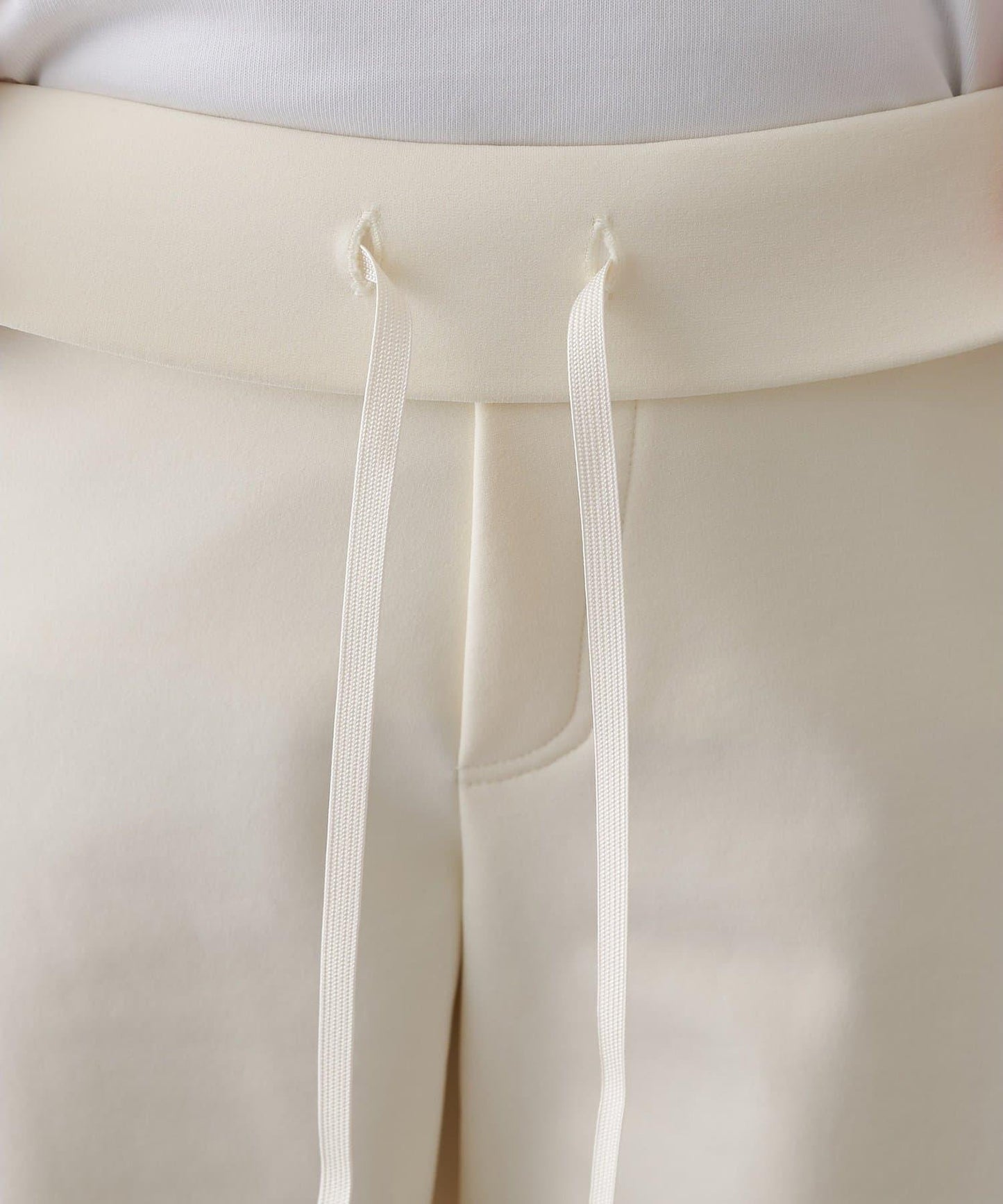 加絨桶型休閒褲