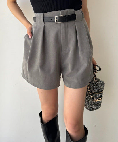 【one after another】配腰帶短褲