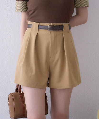 【one after another】配腰帶短褲