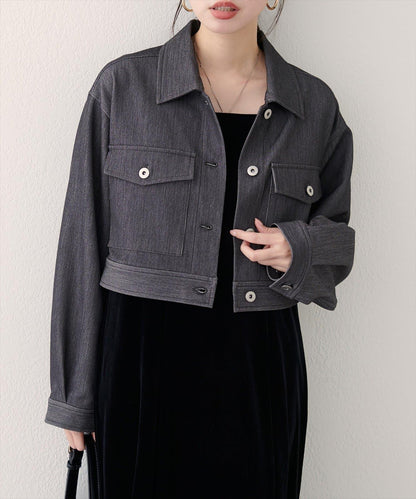 【natural couture】短款襯衫夾克