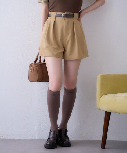 【one after another】配腰帶短褲