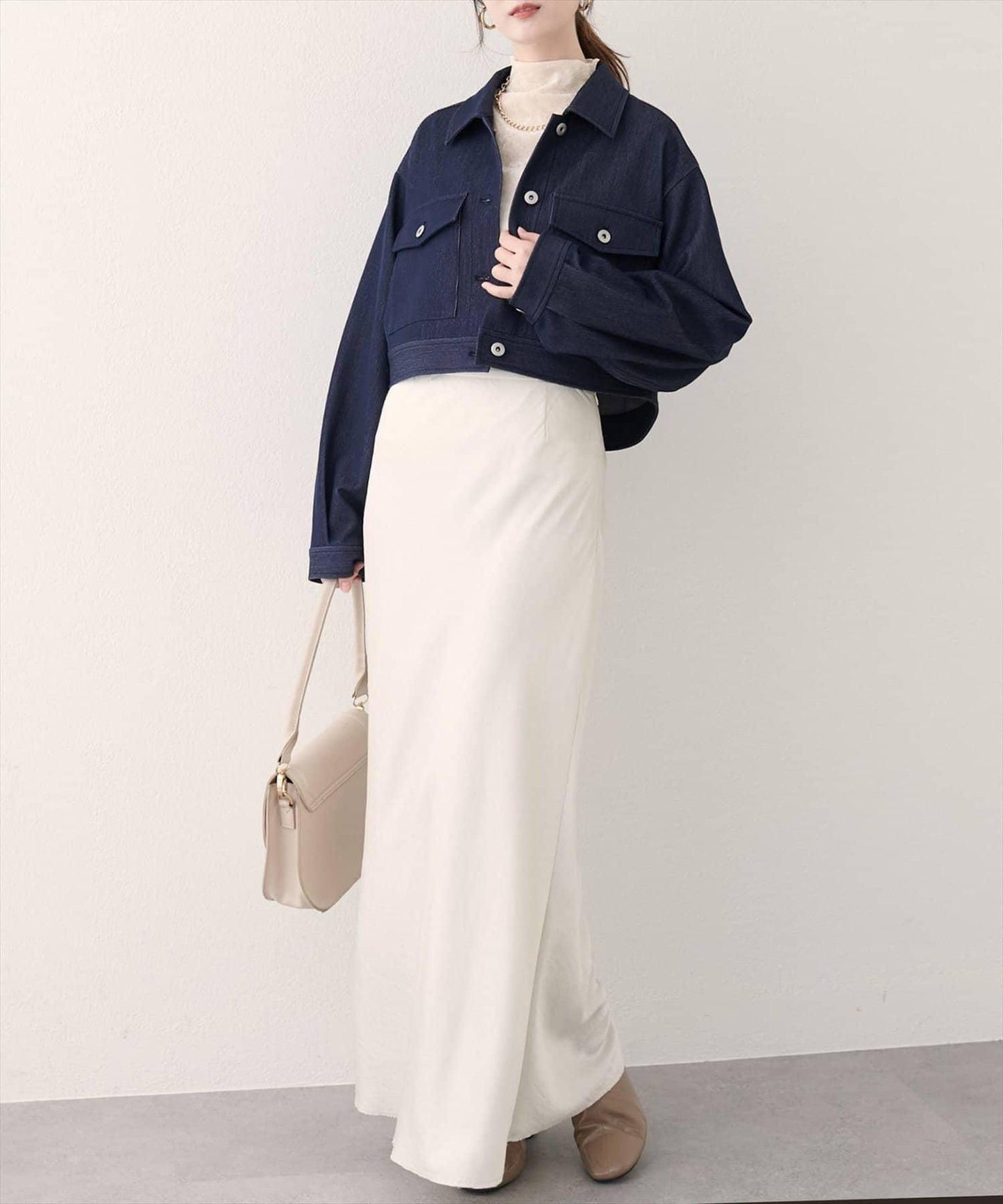 【EVERY.VERY niceclaup】短款襯衫外套