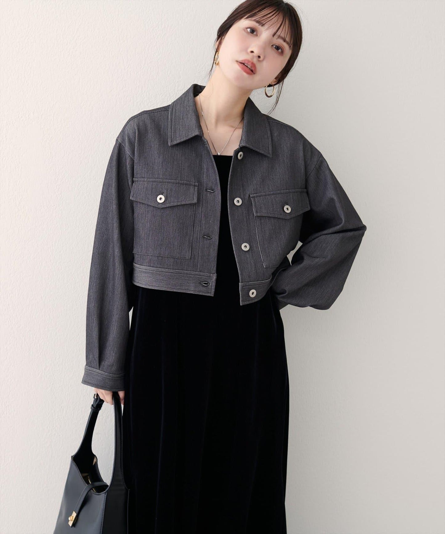 【natural couture】短款襯衫夾克