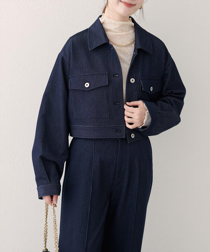 【natural couture】短款襯衫夾克