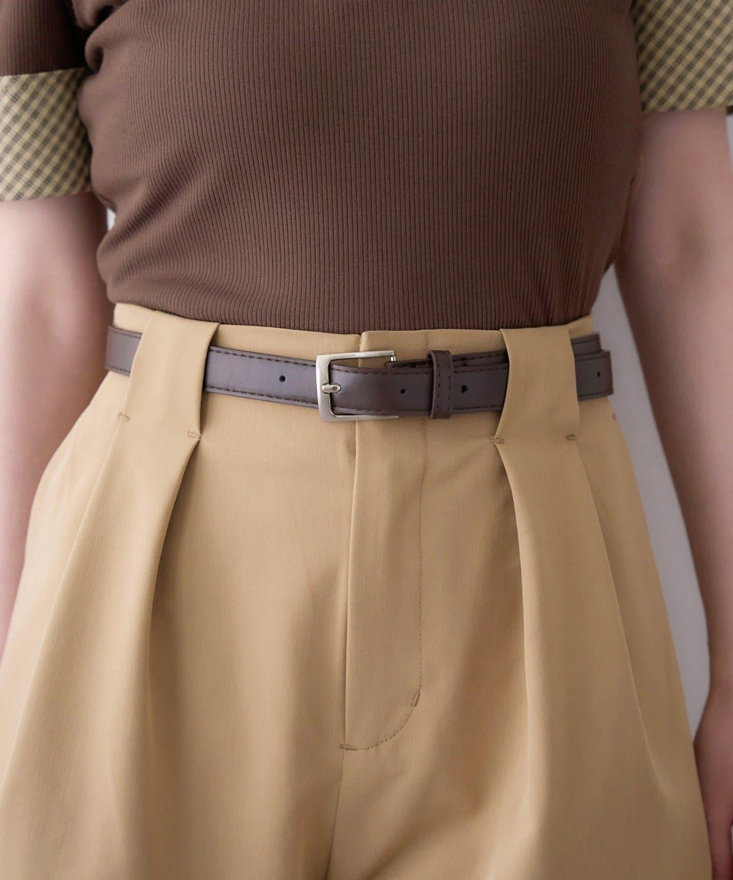 【one after another】配腰帶短褲