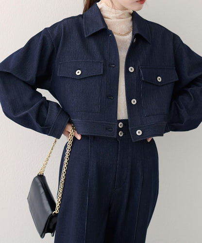 【EVERY.VERY niceclaup】短款襯衫外套