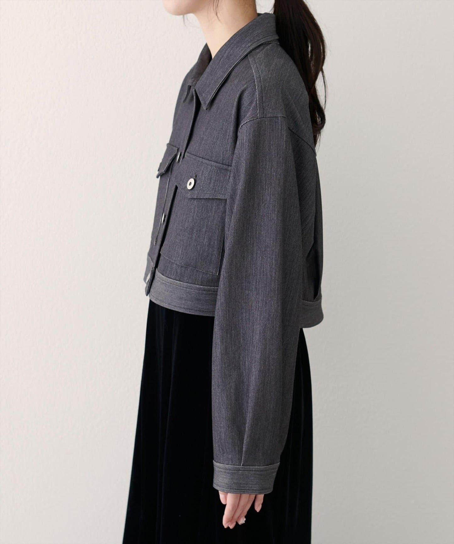 【natural couture】短款襯衫夾克