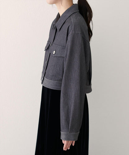 【EVERY.VERY niceclaup】短款襯衫外套