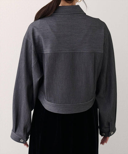 【EVERY.VERY niceclaup】短款襯衫外套