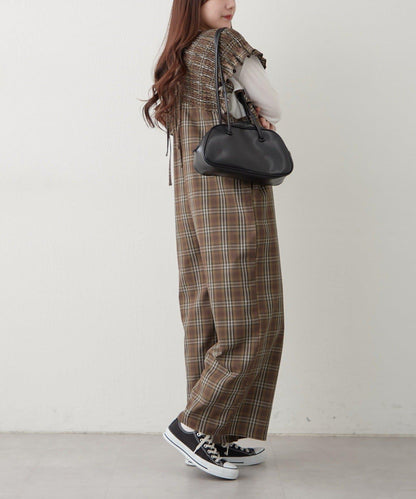 【RMAF】格子收腰連體褲