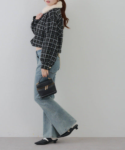 【RMAF】亮片花呢多紐扣夾克