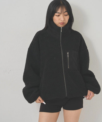 【WHO'S WHO gallery】羊羔絨飛行夾克