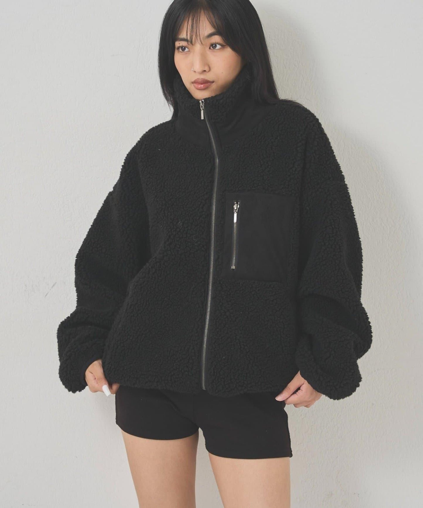 【WHO'S WHO gallery】羊羔絨飛行夾克