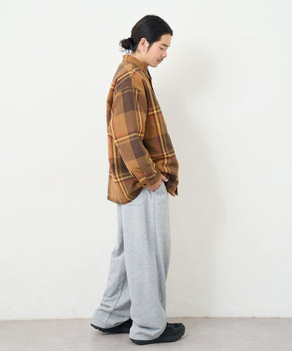 【男女同款】BM格紋加棉襯衫夾克