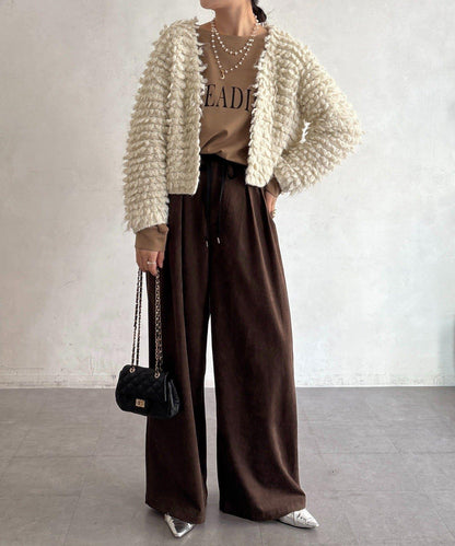 【DouDou】圈圈紗針織夾克